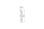 Põrandaliist Elegance LPC-07 79x12,9mm L= 2,44m must RAL 9005 - Image 2