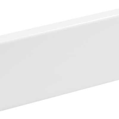 Põrandaliist PVC STATUS LINE® valge RAL 9003