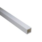 PROFIIL Nelikant PVC 20x20x1.2mm L=1m - Image 2