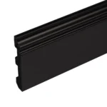 Põrandaliist Elegance LPC-07 79x12,9mm L= 2,44m must RAL 9005